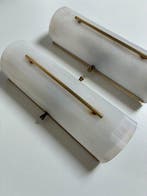 Wandlamp - Plastic, Metaal - Set van twee wandlampen