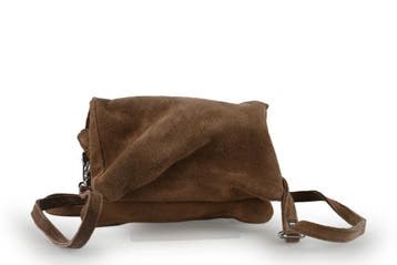 Manfield Clutch Bruin, Verzenden, Zo goed als nieuw, Bruin
