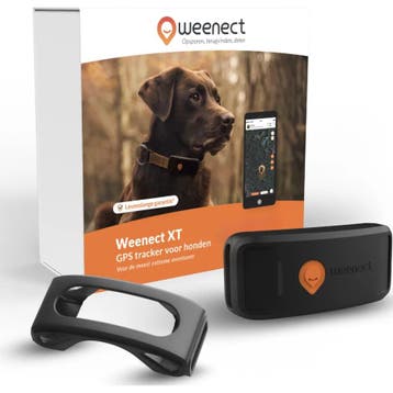 Weenect XT GPS Tracker Hond Zwart Zonder Halsband, Verzenden, Nieuw