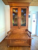 Kabinet - Glas-in-lood, Eik