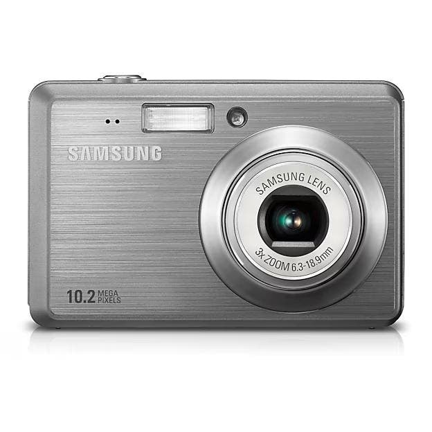 Samsung ES55 Digitale Compact Camera - Zilver, Audio, Tv en Foto, Fotocamera's Digitaal, Zo goed als nieuw, Verzenden