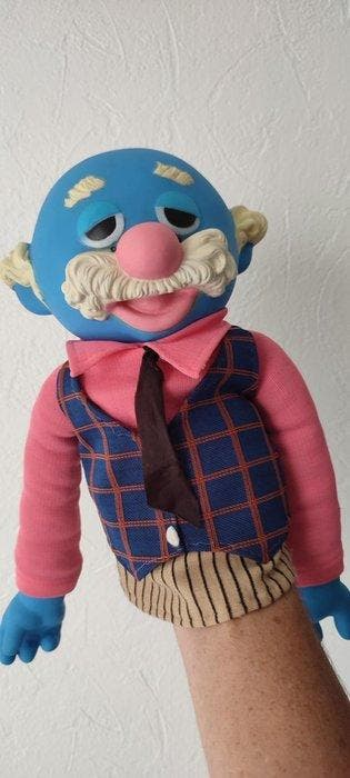 (Sesame Street) - Very rare Professor Hastings hand puppet, Nieuw
