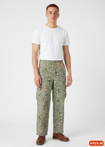 Vintage Broek Heren maat WW41 / L28 Groen Vintage, Ophalen of Verzenden, Nieuw, Unknown
