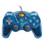 PS2 Controller Wired Transparant Blauw Logic3, Spelcomputers en Games, Spelcomputers | Sony PlayStation 2, Ophalen of Verzenden