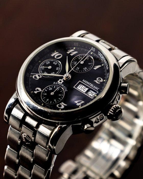 Montblanc - Meisterstück - 7016 - Heren - 2000-2010, Sieraden, Tassen en Uiterlijk, Horloges | Heren