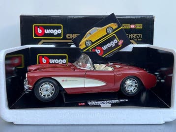 Bburago 1:18 - Model sportwagen - Chevrolet Corvette C1, Hobby en Vrije tijd, Nieuw