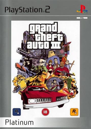 Grand Theft Auto 3 (platinum) (PlayStation 2), Spelcomputers en Games, Games | Sony PlayStation 2, Verzenden, Gebruikt, Vanaf 12 jaar
