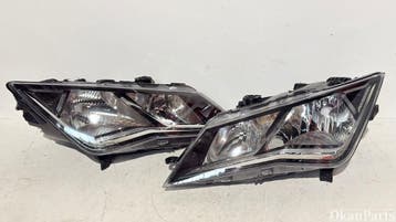Seat Leon H7 LED Koplamp rechts links 5F1941015B 5F1941016B, Auto-onderdelen, Verlichting, Ophalen, Gebruikt