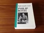 Literair moment Portnoys klacht ; Informatie over Philip, Verzenden, Zo goed als nieuw, Roth