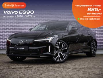 Volvo ES90 | Zakelijk Leasen vanaf 780,- p/mnd, Nieuw, Financial lease, Lease, ES90
