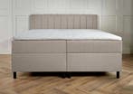 Boxspring met opbergruimte Lausanne 160 200 Beige, Verzenden, Beige, 200 cm, Modern