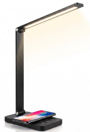 Stane Bureaulamp LED Dimbaar - 5 Lichtkleuren (2700K-6000K), Ophalen of Verzenden, Zo goed als nieuw