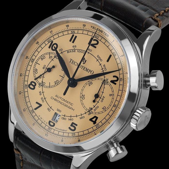 Tecnotempo - Automatic Chronograph - TelemetriX - Swiss, Sieraden, Tassen en Uiterlijk, Horloges | Heren