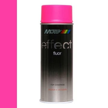 Motip Deco Effect Fluorescent Roze 400 ml, Ophalen of Verzenden, Nieuw