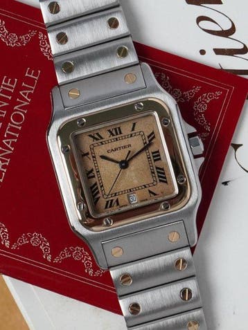 Cartier - Santos Galbée - 187901 - Heren - 1993, Nieuw