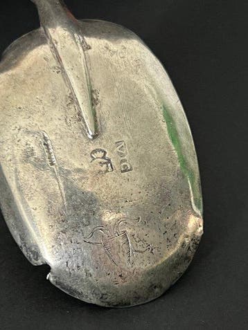 Zeldzame servicelepel van zilver — Luik, Regentesperiode