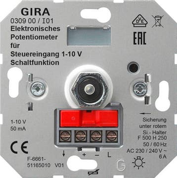Gira Basic Unit Dimmer - 030900, Verzenden, Nieuw, Overige typen