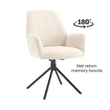 Mega Kortingen! Luxe Draaistoelen Donatello & Dynasty, Huis en Inrichting, Nieuw, Ophalen of Verzenden, Eén, Hout