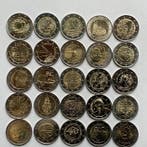 Europa. 2 Euro Various Years (25 munten) (Zonder, Postzegels en Munten