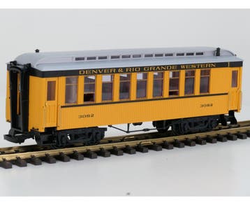 LGB 3082 Baggage & Express car No 3082 Denver & Rio Grand..., Hobby en Vrije tijd, Gebruikt, Overige typen, Ophalen of Verzenden