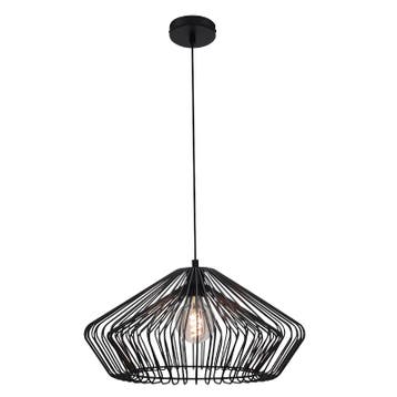 Industriële hanglamp zwart, Matti, Ophalen of Verzenden, Nieuw, Metaal, Industrieel