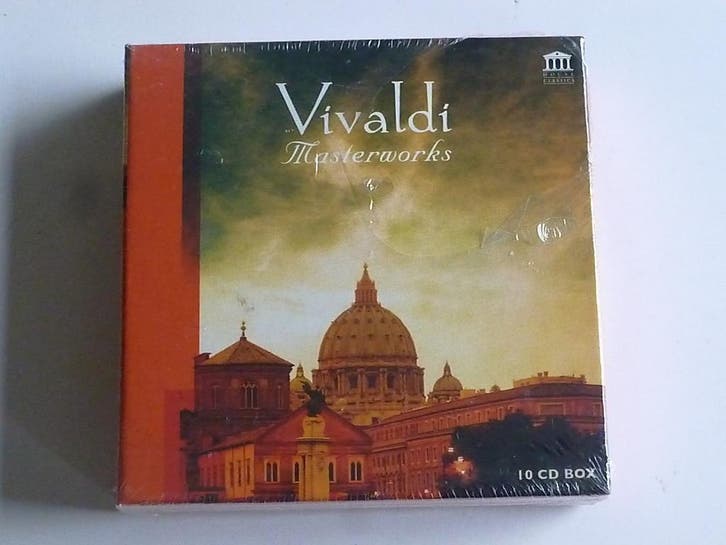 Vivaldi - Masterworks (10 CD) Nieuw, Cd's en Dvd's, Cd's | Klassiek, Zo goed als nieuw, Ophalen of Verzenden