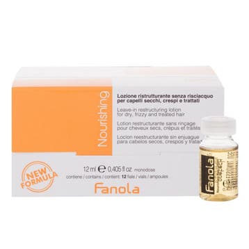 Fanola  Nourishing LeaveIn Restructuring Lotion  12 ml, Verzenden, Nieuw