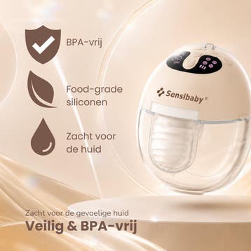 TwinFlow Duo Handsfree Borstkolf met Luxe Tas - Sensibaby, Kinderen en Baby's, Babyvoeding en Toebehoren, Verzenden, Nieuw, Inclusief tas