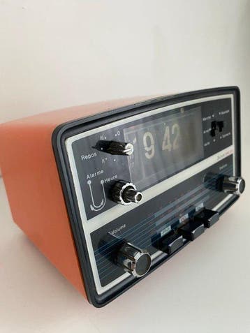 Flip klok - Belson - Vintage Plastic - 1960-1970 - Flip