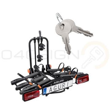 Aguri fietsendrager sleutel (001-200), Verzenden, Nieuw, Fietsendrager-accessoire
