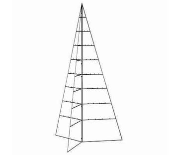 Minimalistische kerstboom 180cm zwart | retourdeal 46% krt, Diversen, Kerst, Ophalen of Verzenden, Zo goed als nieuw