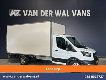 Ford Transit | 2.0 TDCI 131pk Bakwagen Laadklep Euro6 Airco, Auto's, Gebruikt, Euro 6, Wit, Dealer onderhouden