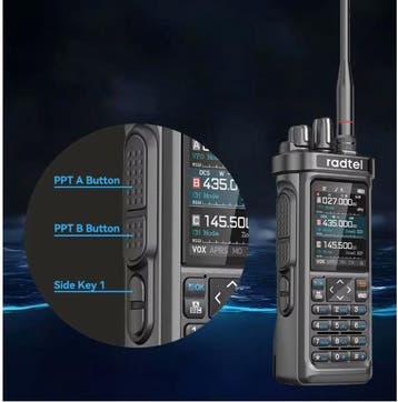 10W Walkie Talkie GPS Bluetooth Multiband Portofoon USB-C, Verzenden, Nieuw