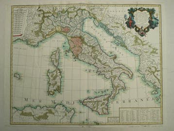 Italië - Corsica / Sardinië / Sicilië; Guillaume Delisle /, Nieuw
