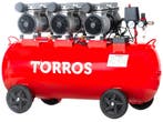 Compressor geluidsarm olievrij ketel 100 L 2,2 kW / 3 Pk 420, Ophalen of Verzenden, Nieuw