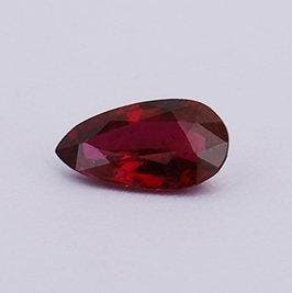 Zonder minimumprijs - 1 pcs Rood, Paars Robijn - 0.38 ct -, Sieraden, Tassen en Uiterlijk, Nieuw