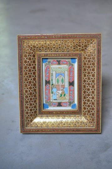 Miniature painting - Been, Hout - Middle East - Palahvi