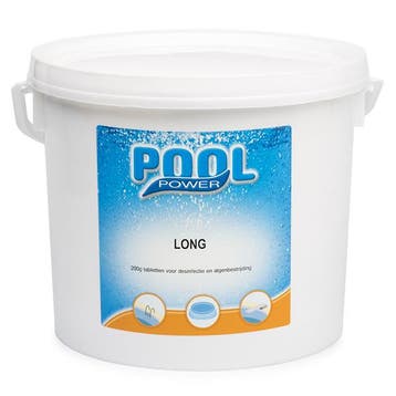 Pool Power Pool power long chloortabletten 5 kg, 200 gram, Verzenden, Nieuw