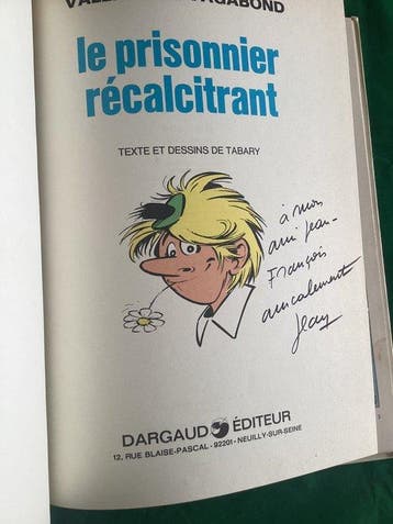 Valentin T2 - Le Prisonnier récalcitrant + dédicace, Boeken, Nieuw