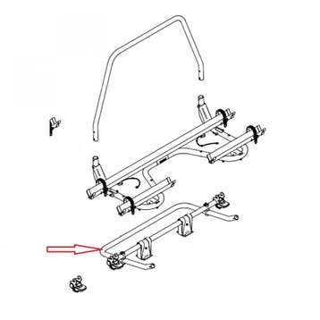 Thule caravan SuperB base 1500602772, Auto diversen, Ophalen of Verzenden, Nieuw