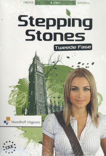 Stepping Stones 5e Tweede Fase vwo 6 katernen 9789001870553, Zo goed als nieuw