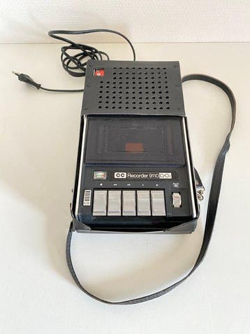 BASF - CC Recorder 9110 CrO2 Portable Mono Compact, Nieuw