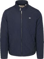Gant Jas Gewatteerd Navy maat L Heren, Maat 52/54 (L), GANT, Nieuw, Verzenden
