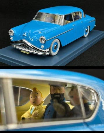 Moulinsart/Hachette - Tintin - 1 - Voiture 1/24 - La voiture, Nieuw