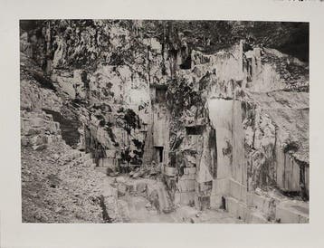 Petra Wunderlich - Carrara Cave di Marmo, Antiek en Kunst