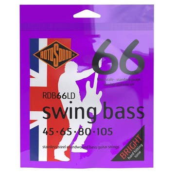 Rotosound RDB66LD Swing Bass 66 Snarenset Basgitaar, Ophalen of Verzenden, Nieuw