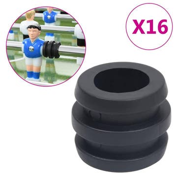 vidaXL Stangstopper tafelvoetbal 16 st 15,9/16 mm, Verzenden, Nieuw
