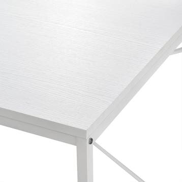Bureau Stavanger met 4 planken 120x64x122 cm wit, Verzenden, Nieuw