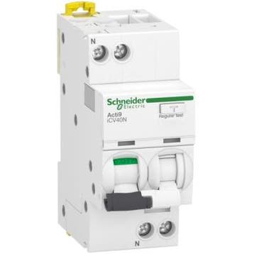 Schneider aardlekautomaat / 1-polig + nul, 30mA, C20A /, Ophalen of Verzenden, Nieuw, Groepenkast