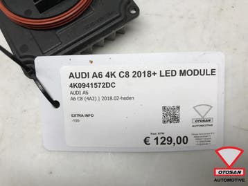Audi A6 4K C8 2018+ LED Module Koplamp 4K0941572DC, Ophalen, Gebruikt, Audi